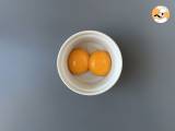 Candied egg yolks with Air Fryer spread - Preparation step 1