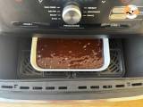 Air fryer chocolate walnut brownie - Preparation step 7