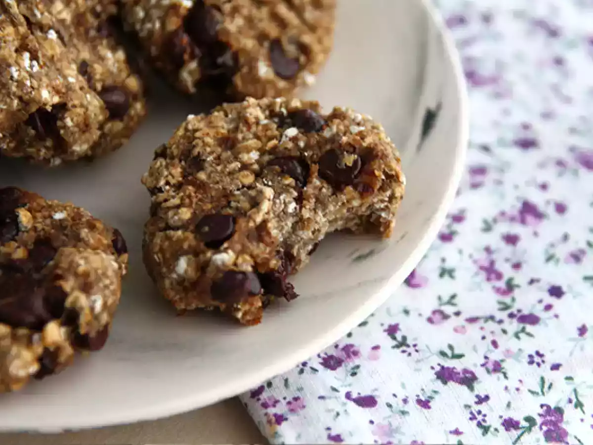 3-ingredient banana chocolate cookies - photo 2