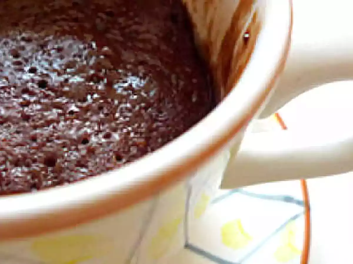 5 Minute Chocolate Mug Cake