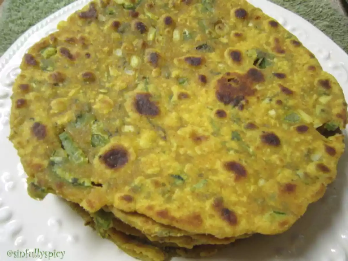A Rustic Dinner with Chausela/Chickpea flour flatbread - photo 2
