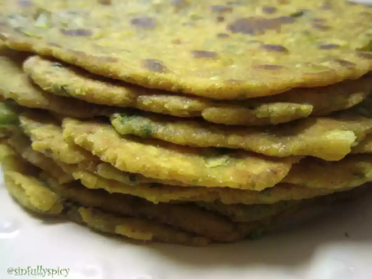 A Rustic Dinner with Chausela/Chickpea flour flatbread - photo 3