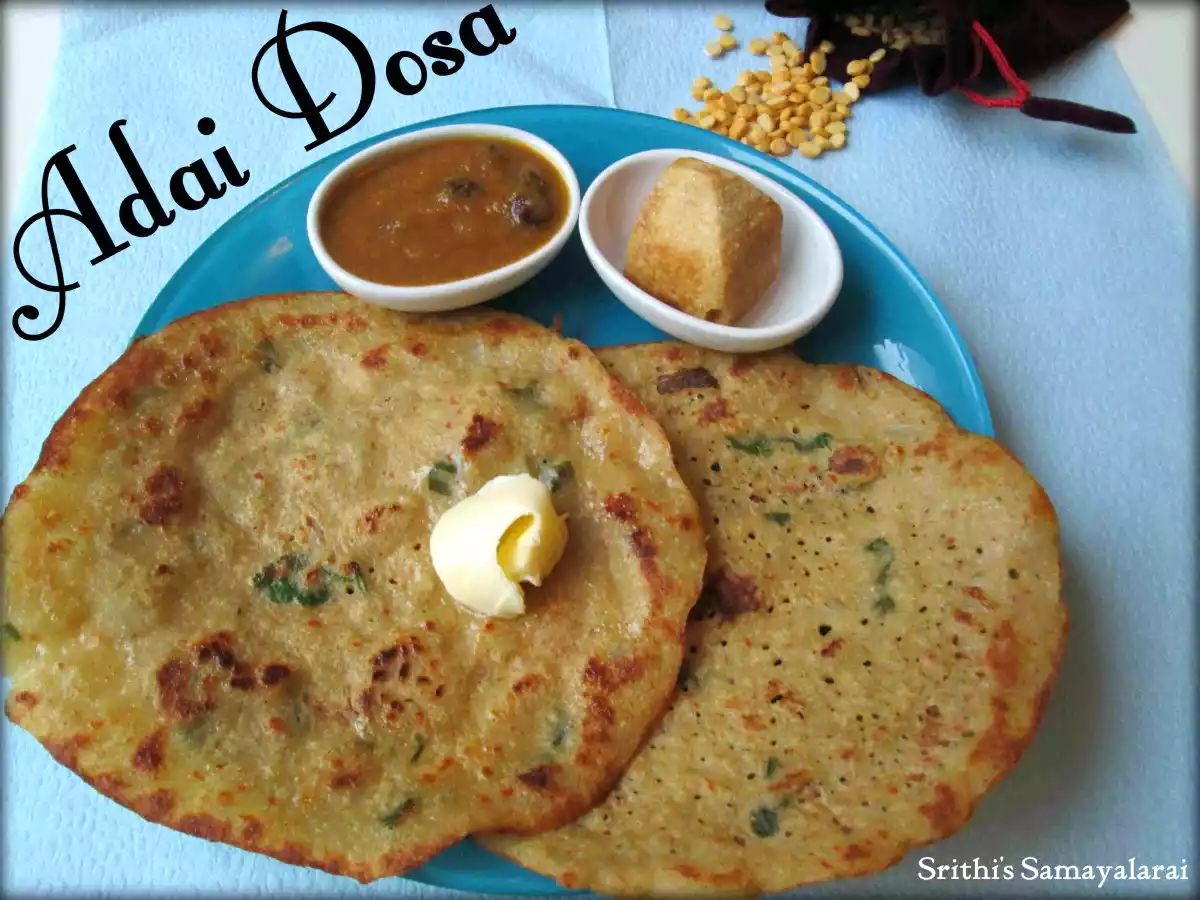 Adai dosa / Healthy Breakfast Recipe