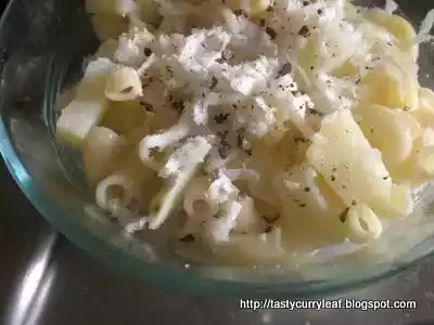 Aepler magarone recipe - swiss farmer's pasta dish