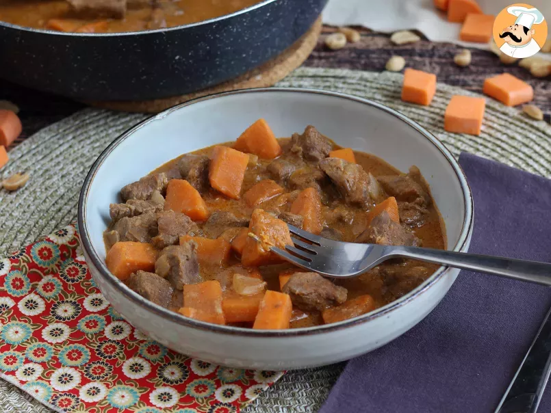 African mafé beef - easy and tasty recipe, photo 4