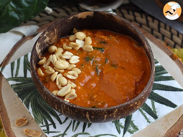 African peanut soup: tomato, peanut and swiss chard - photo 2