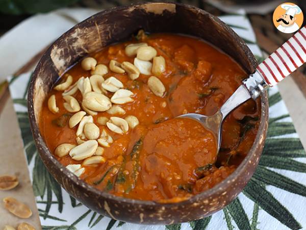 African peanut soup: tomato, peanut and swiss chard - photo 4