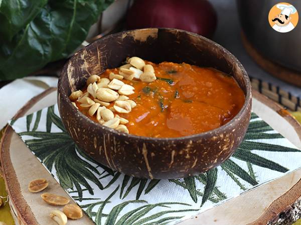 African peanut soup: tomato, peanut and swiss chard - photo 5