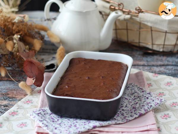 Air fryer chocolate walnut brownie - photo 3