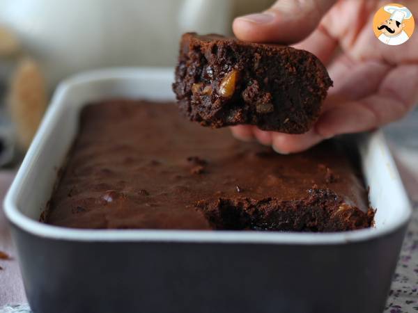 Air fryer chocolate walnut brownie - photo 4