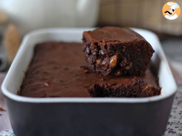 Air fryer chocolate walnut brownie - photo 5