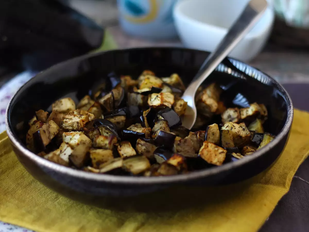 Air fryer eggplant: a light side dish ready in no time - photo 2