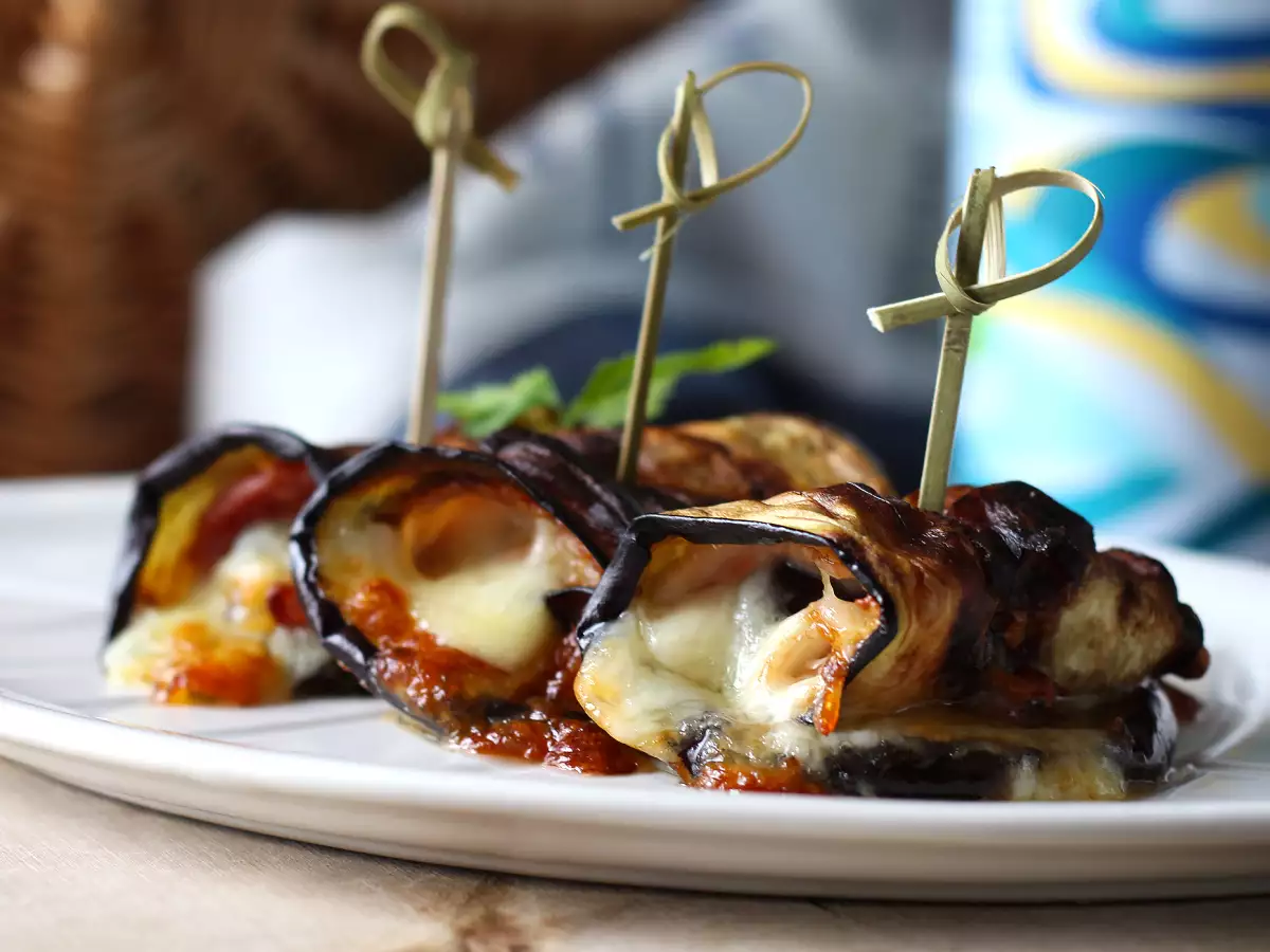 Air fryer eggplant rolls - involtini - photo 2