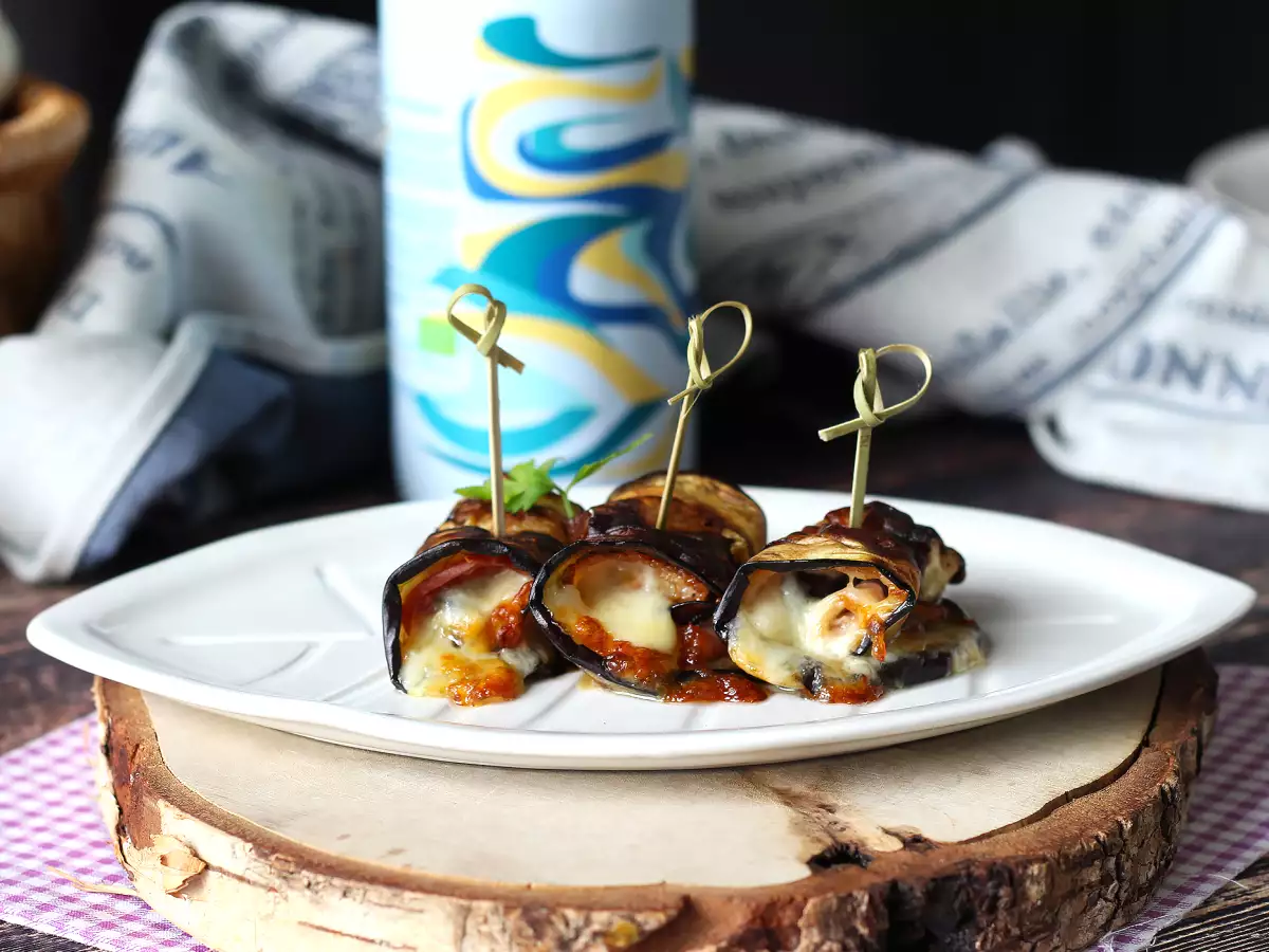 Air fryer eggplant rolls - involtini - photo 5