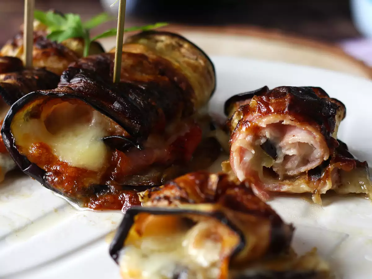 Air fryer eggplant rolls - involtini - photo 6