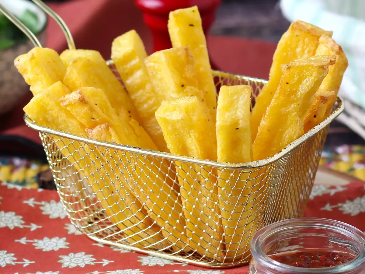 Air fryer fried polenta: crispy, healthy and gluten-free - photo 2