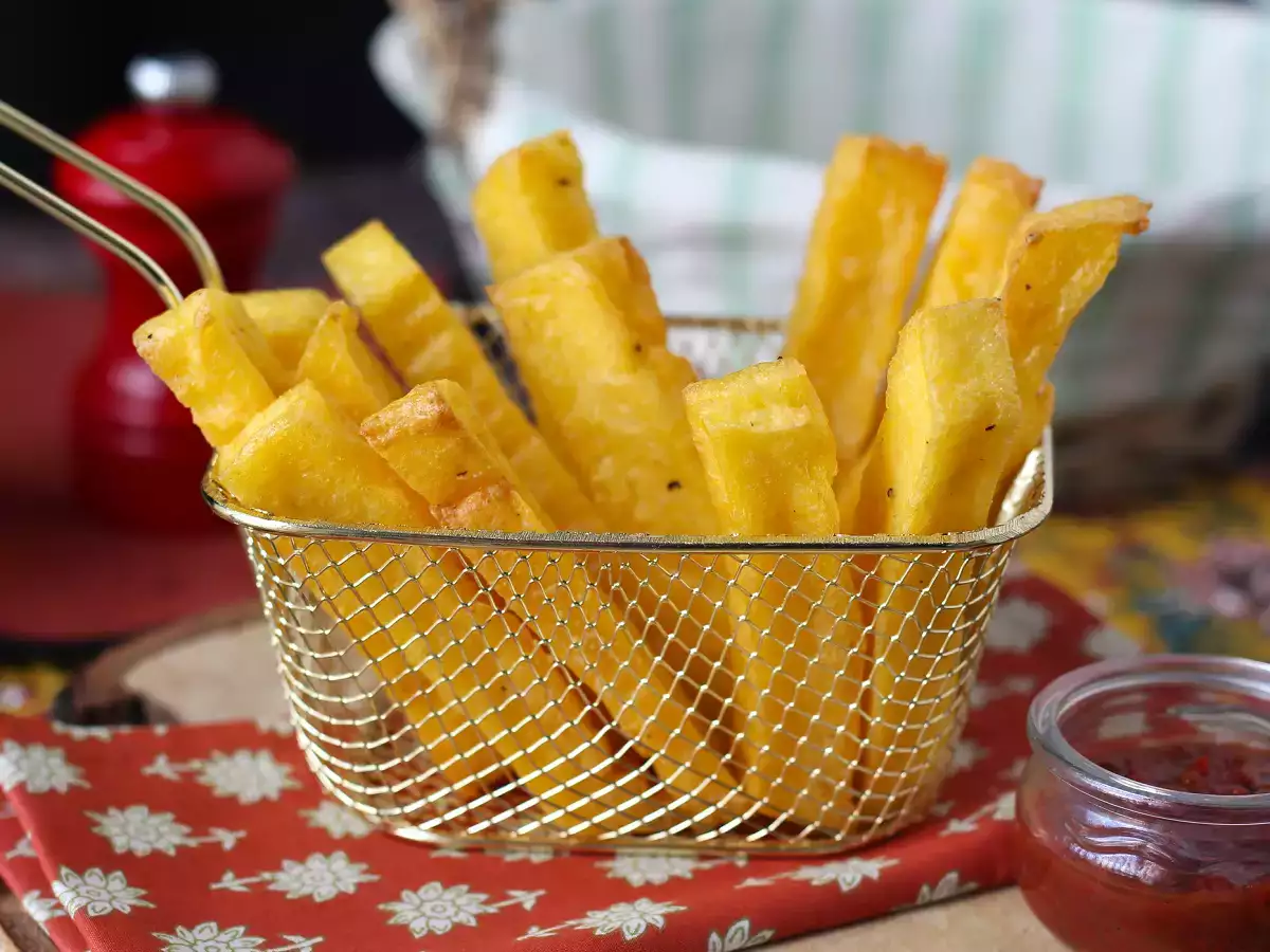 Air fryer fried polenta: crispy, healthy and gluten-free - photo 4