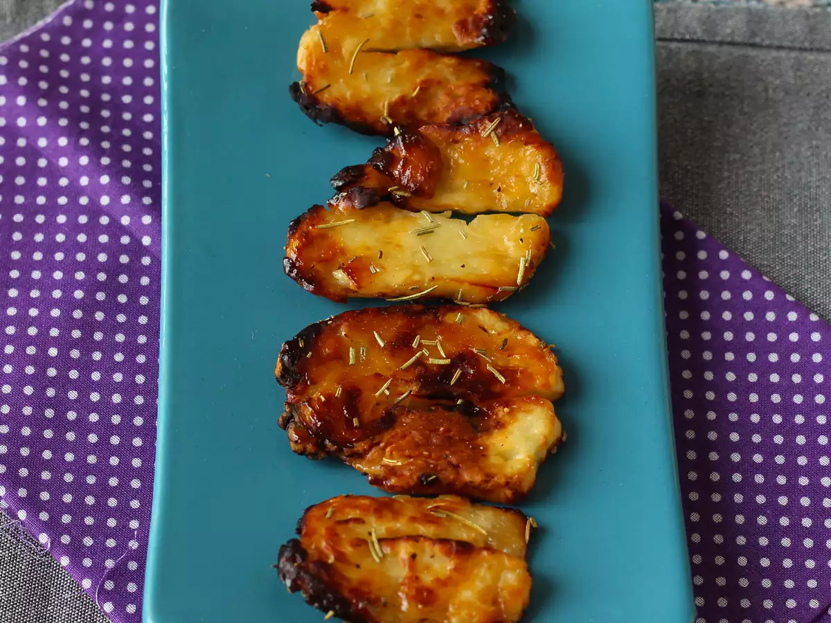 Air-fryer grilled halloumi with honey - photo 2