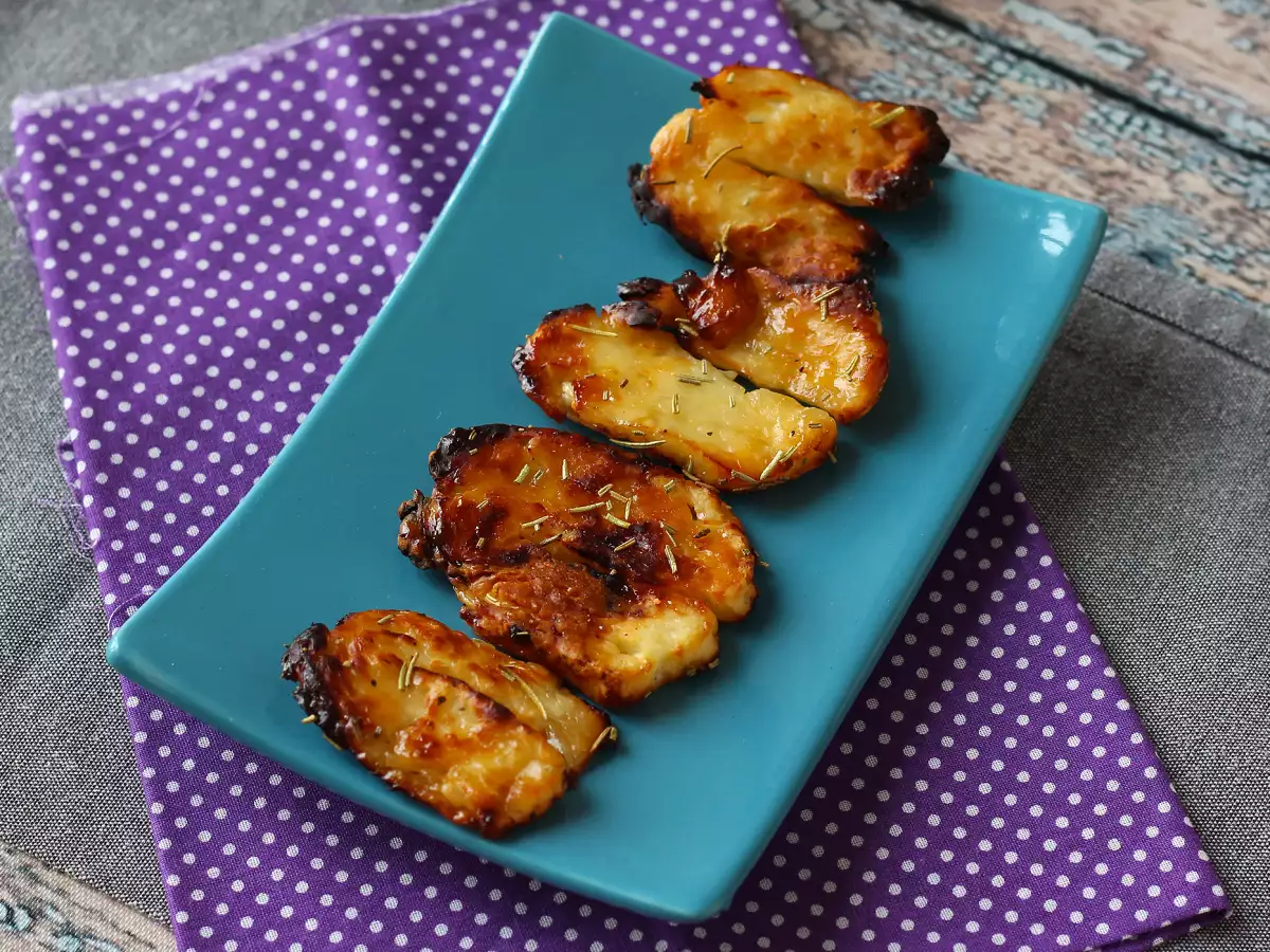 Air-fryer grilled halloumi with honey - photo 3
