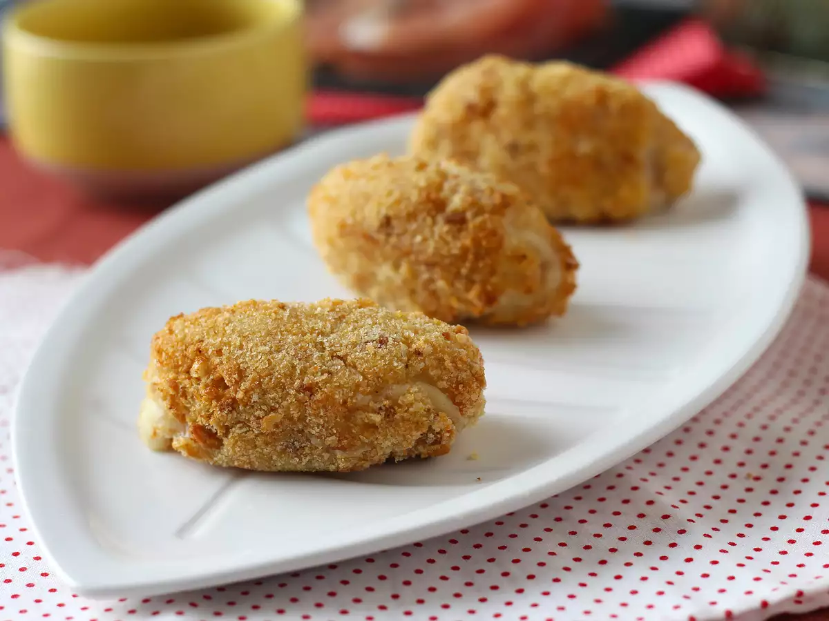 Air fryer ham croquettes: less oil, just as crispy!