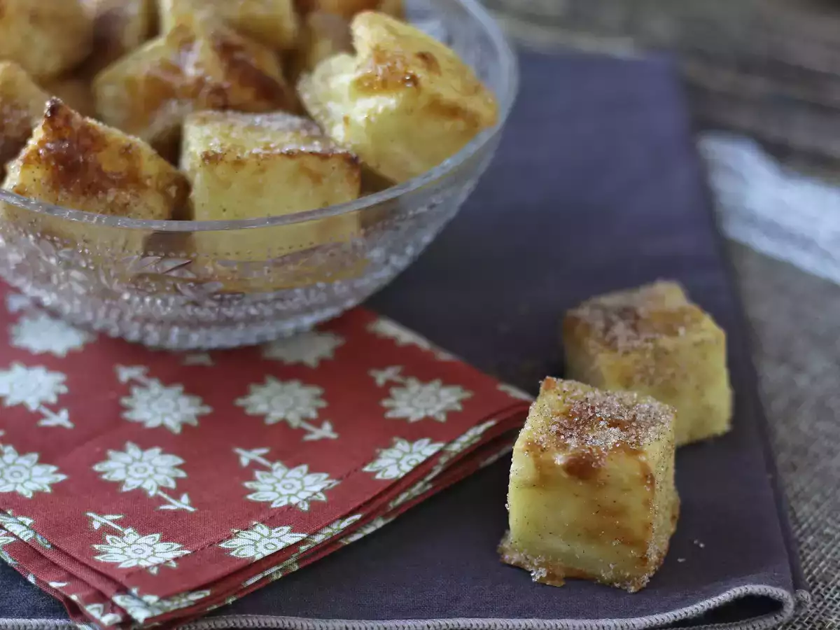 Air-fryer leche frita: the traditional dessert with less oil and the same familiar flavor - photo 3