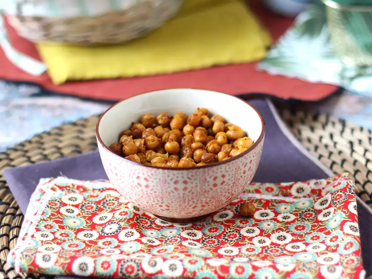 Air Fryer roasted chickpeas - photo 3