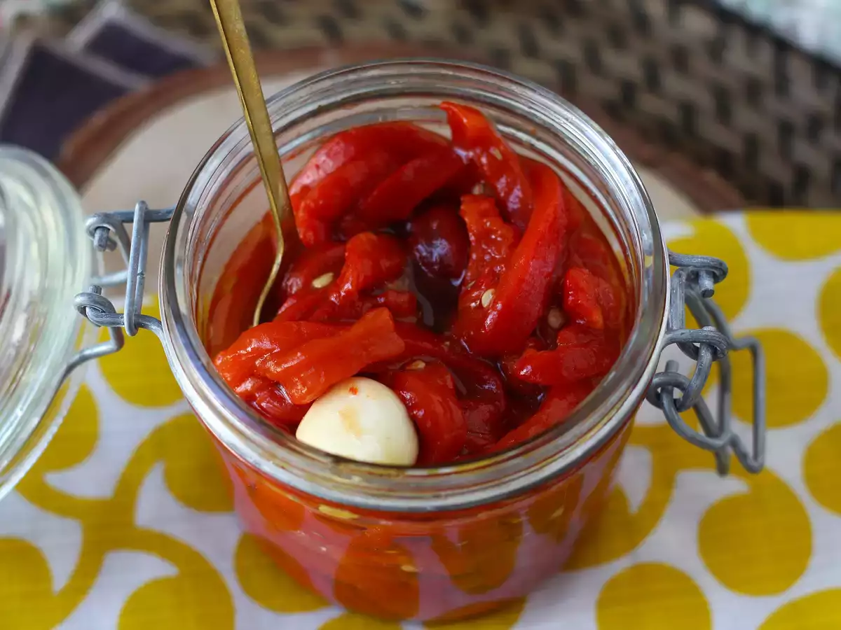 Air-Fryer-Roasted Pepper Salad - photo 4