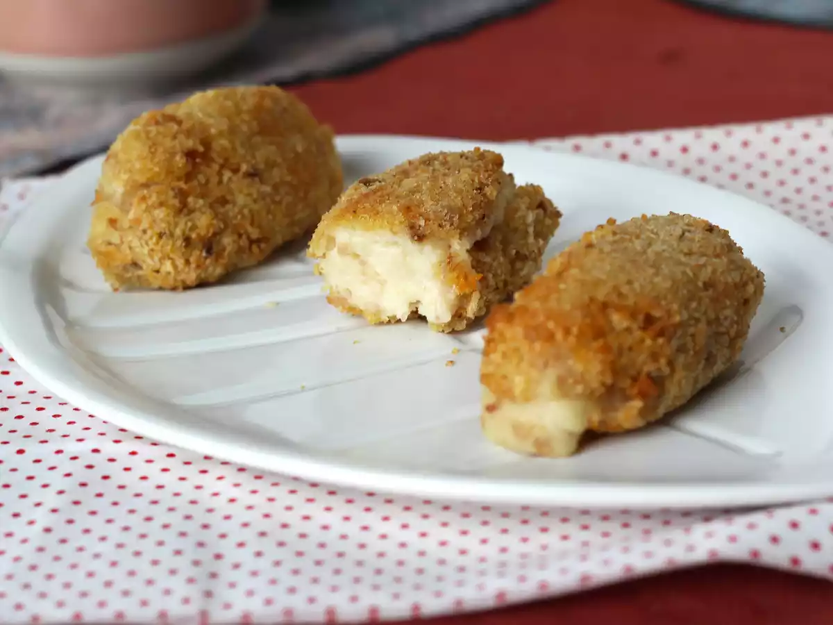 Air fryer spanish croquetas: little oil but still just as crispy! - photo 6