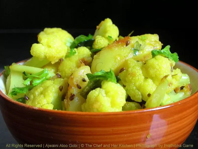 Ajwaini Aloo Gobi with Mustard flavor...Simplicity at its best!! - photo 2