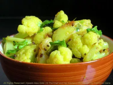 Ajwaini Aloo Gobi with Mustard flavor...Simplicity at its best!! - photo 2