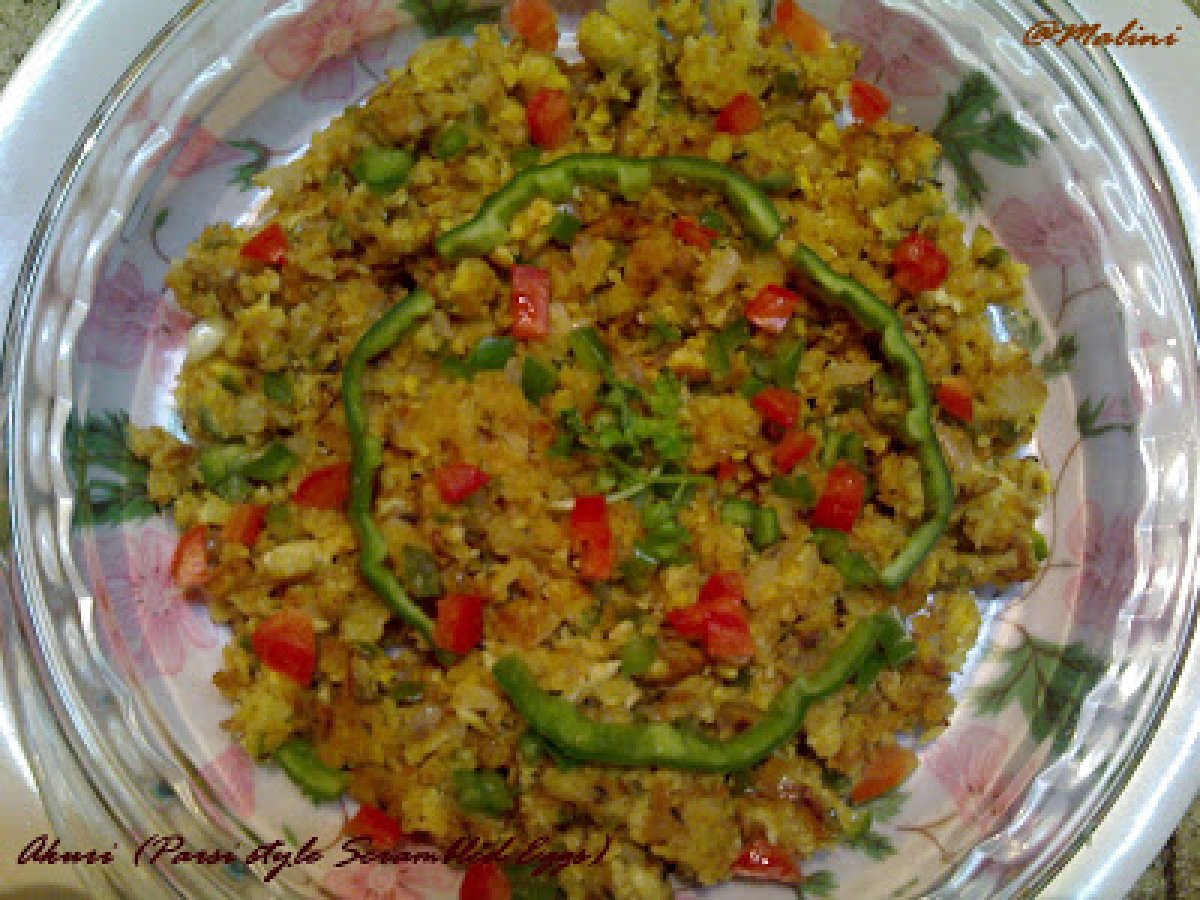 Akuri (Parsi Scrambled Eggs)