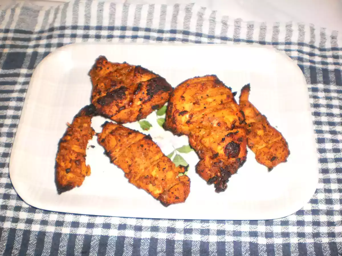 Al Faham Chicken/Easy Grilled Arabian Chicken Recipe