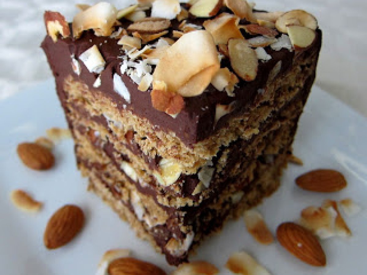 Almond Joy Layer Cake