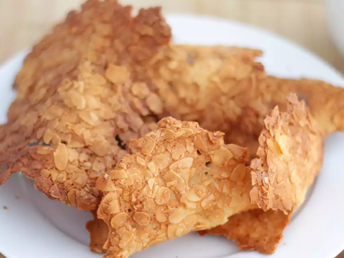Almond tuiles - video recipe! - photo 4