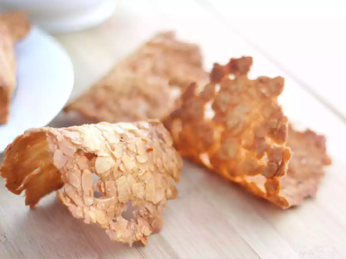 Almonds tuiles - video recipe ! - photo 3