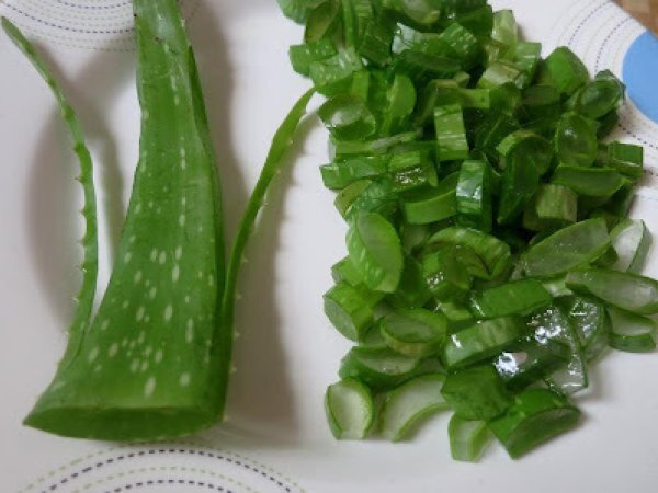 Aloe vera stir fry - photo 3