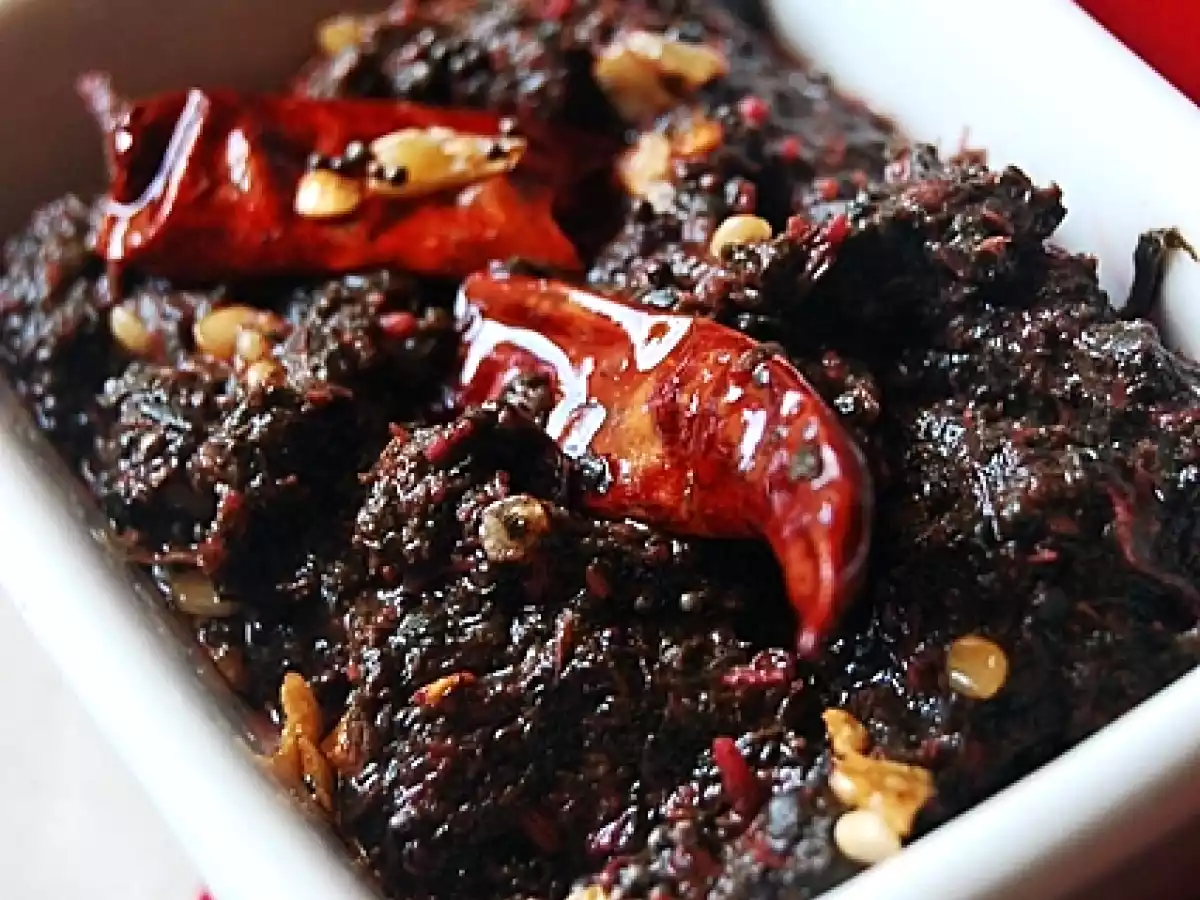 Amaranth/Dantina Soppu Chutney