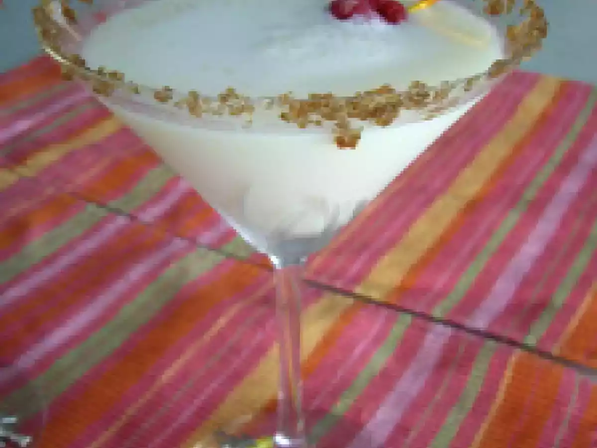 Amaretto Creme Brulee Martini