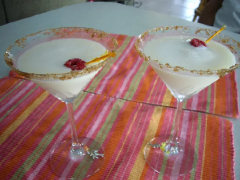 Amaretto creme brulee martini - Recipe Petitchef