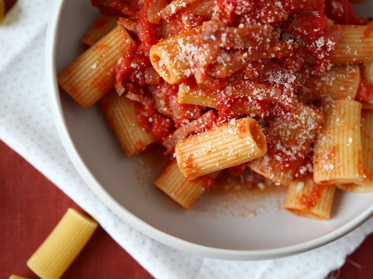 Amatriciana pasta, the traditional recipe - photo 4