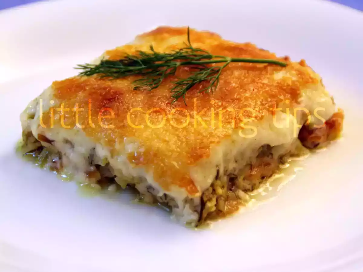 Amazing leeks au gratin (the greek way)
