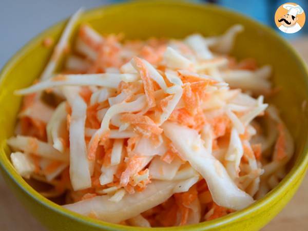 American-style coleslaw (cabbage and carrot salad) - photo 3