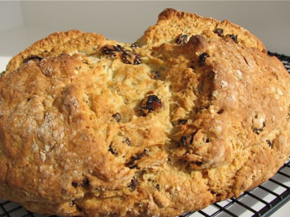 American-Style Irish Soda Bread with Raisins and Caraway Seeds - photo 2