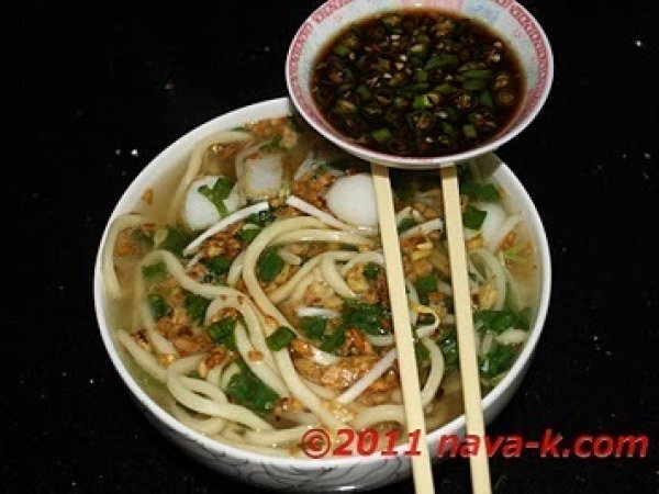 Anchovies (Ikan Bilis) Mee/Noodles Soup