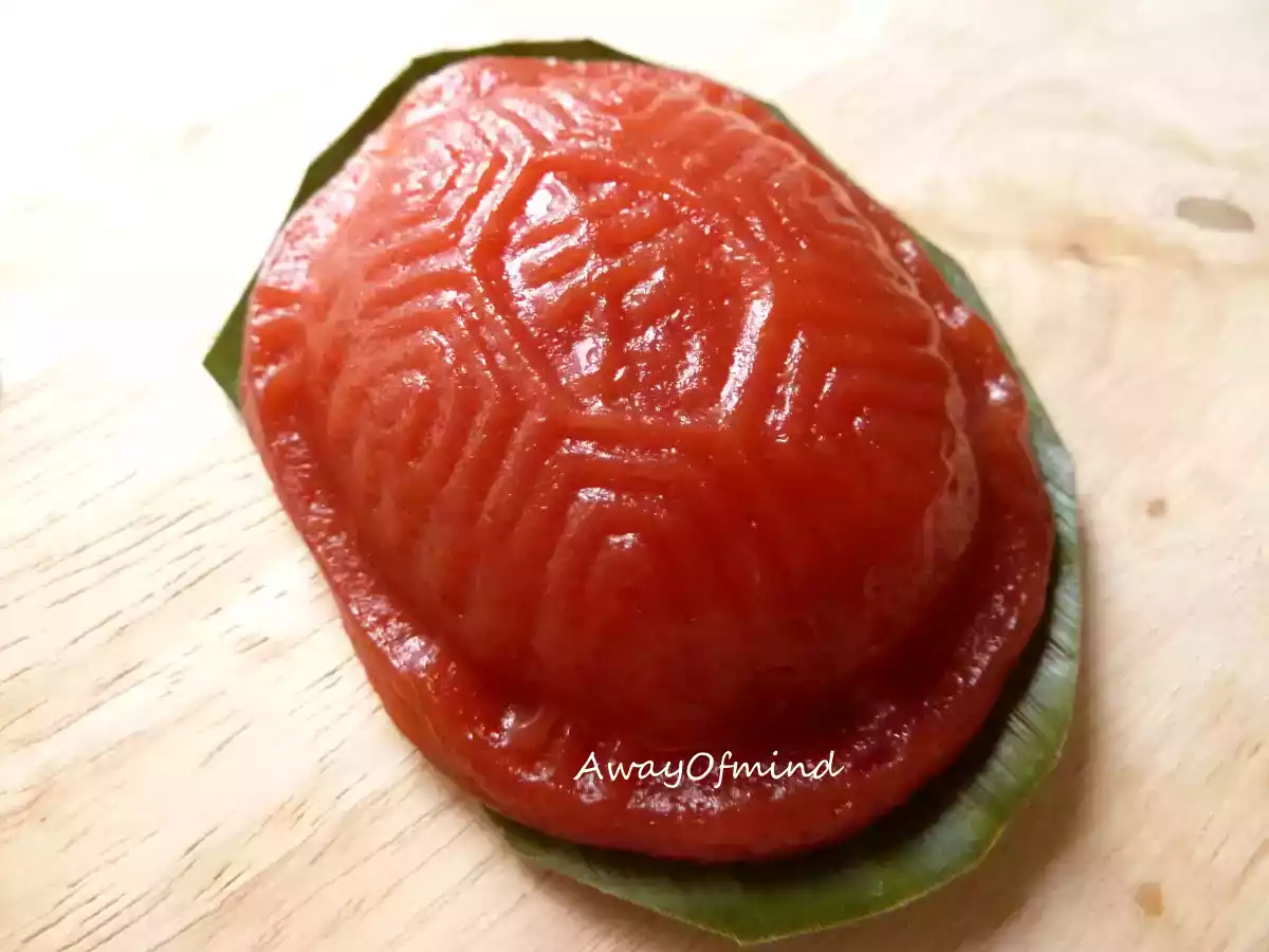 Angkoo Kueh (Red Tortoise Cake)