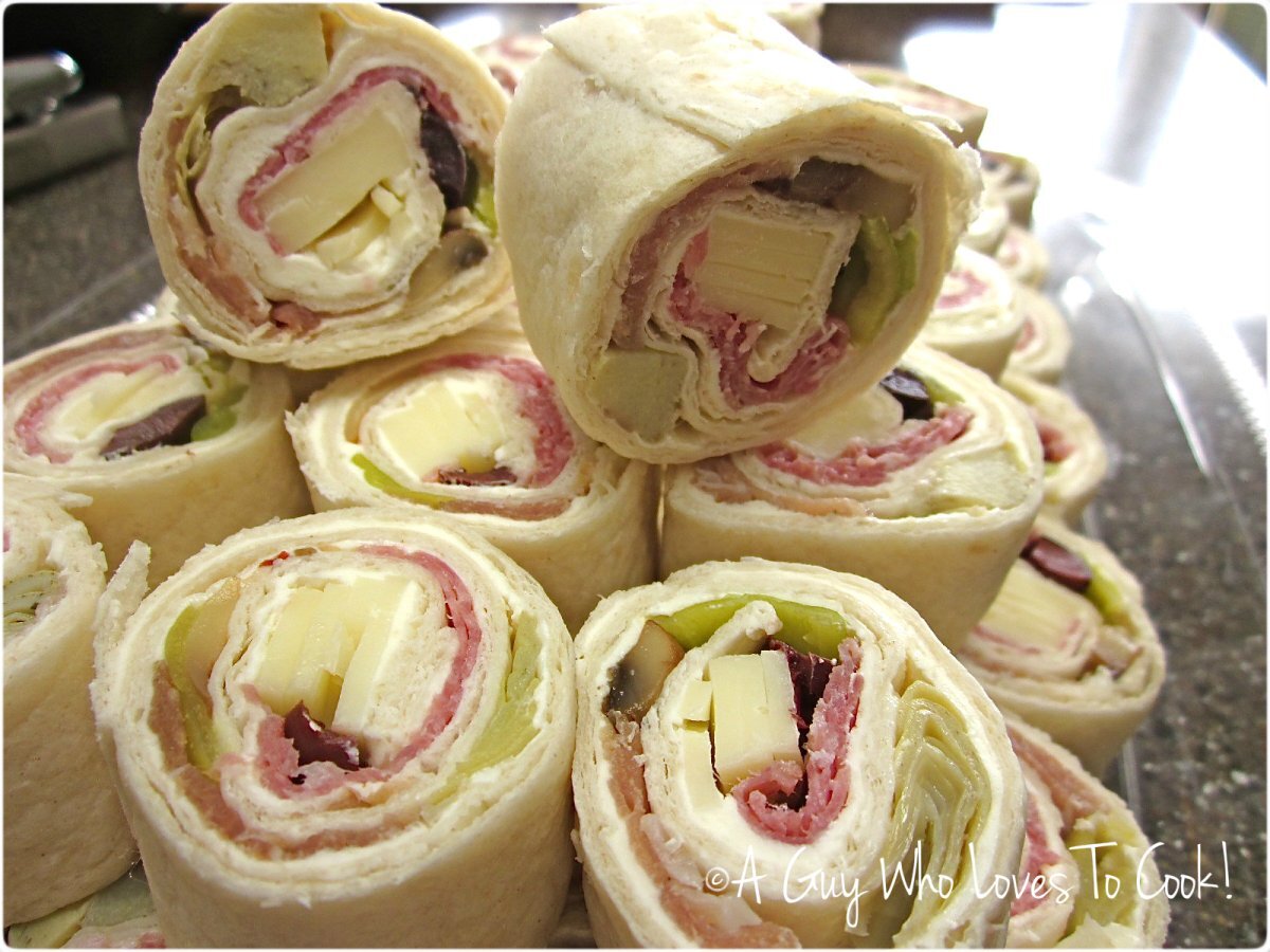 Antipasto Pinwheels