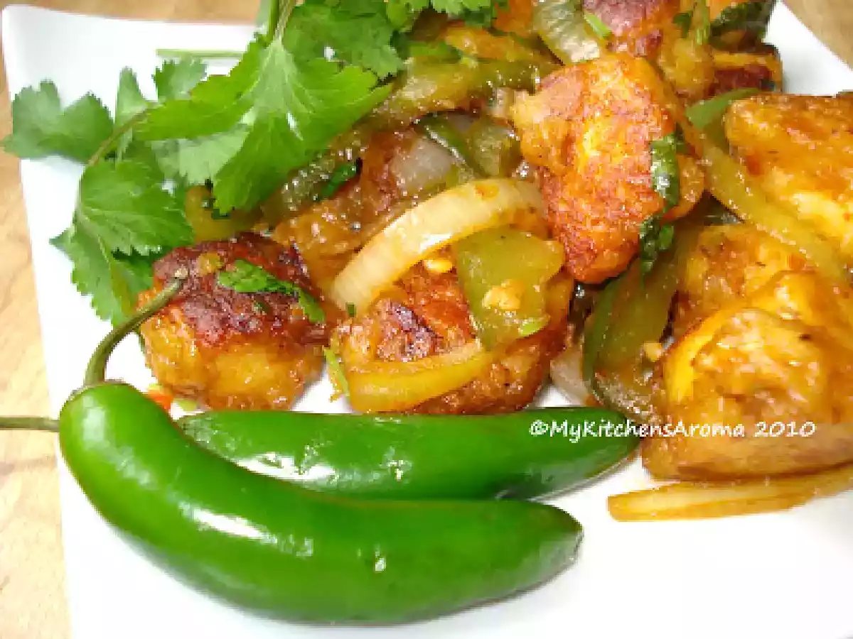 Appetizers - Paneer Chili Fry/ Paneer Fish Pickle