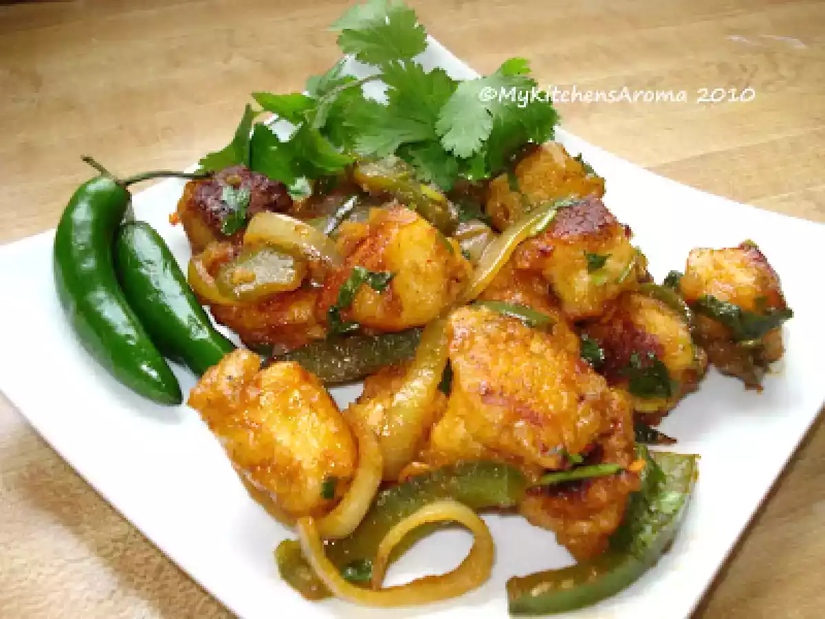 Appetizers - Paneer Chili Fry/ Paneer Fish Pickle - photo 2