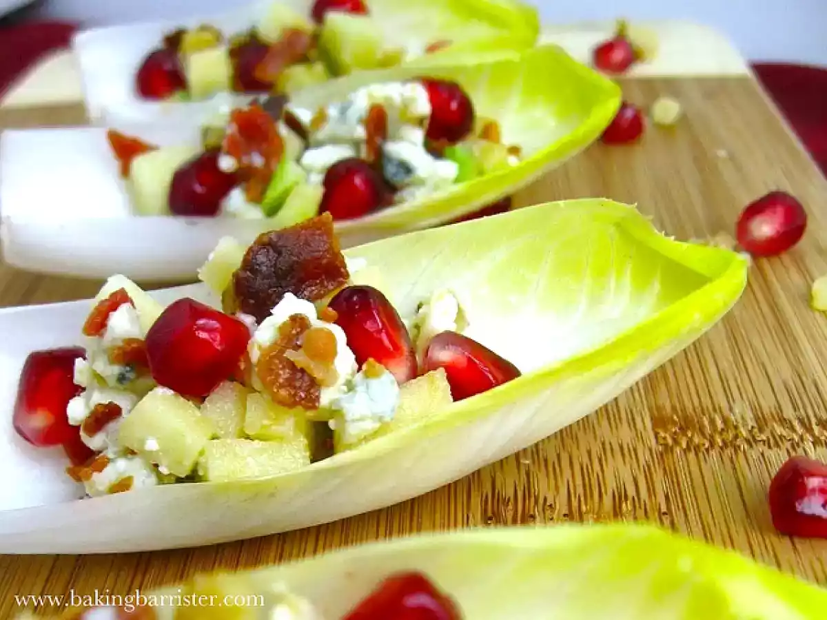 Appetizing Appetizer: Bacon, Blue Cheese & Pomegranate Endive Spears - photo 2