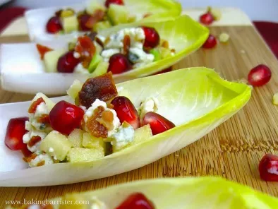 Appetizing Appetizer: Bacon, Blue Cheese & Pomegranate Endive Spears, photo 2
